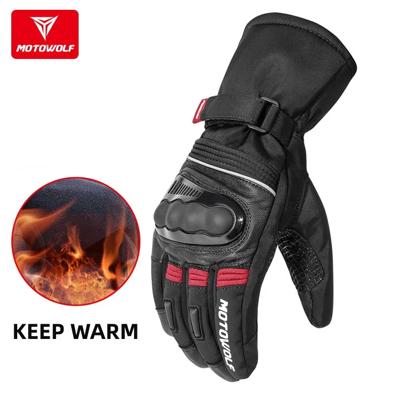 Motowolf Winter Motorcycle Glo - Ski Glove Waterproof avaliação e preço
