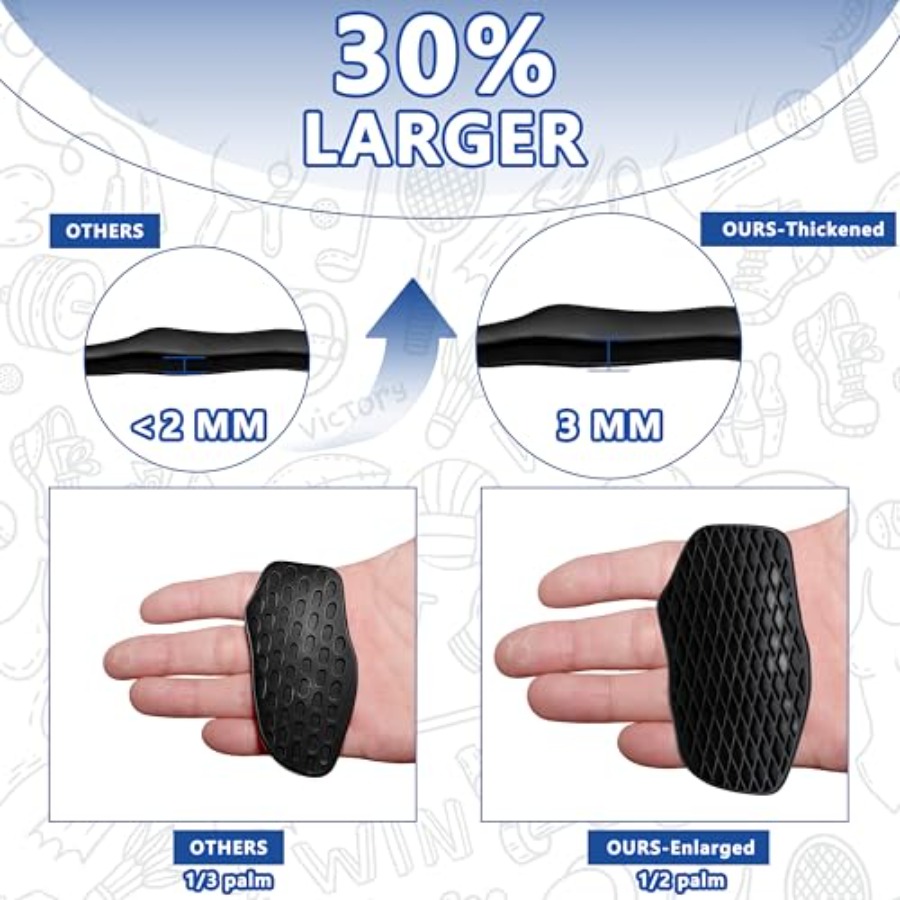 Large Silicone Workout Grips K - Workout Glove Gym avaliação e preço