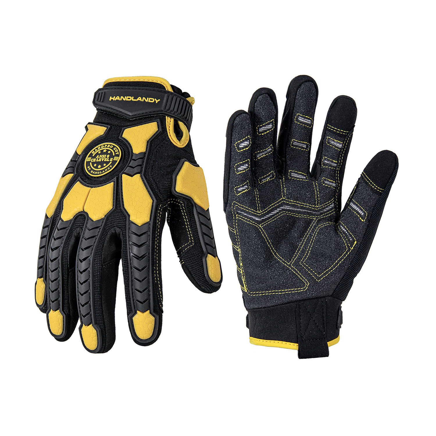 Heavy Duty Work Gloves, Cut 6  - Work Glove Impact avaliação e preço