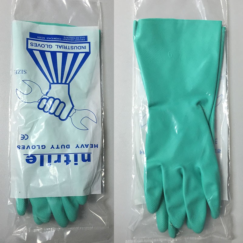 8Pieces/4 Pairs Oil-proof Long - Nitrile Mechanic Glove avaliação e preço