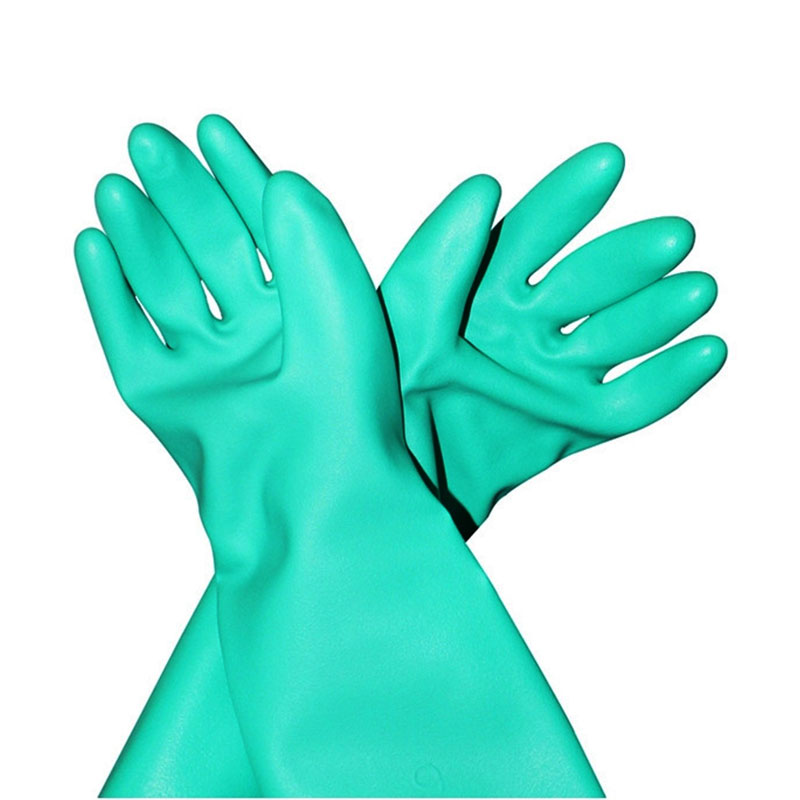 8Pieces/4 Pairs Oil-proof Long - Nitrile Mechanic Glove avaliação e preço