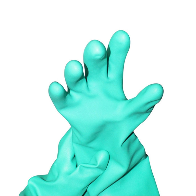 8Pieces/4 Pairs Oil-proof Long - Nitrile Mechanic Glove avaliação e preço