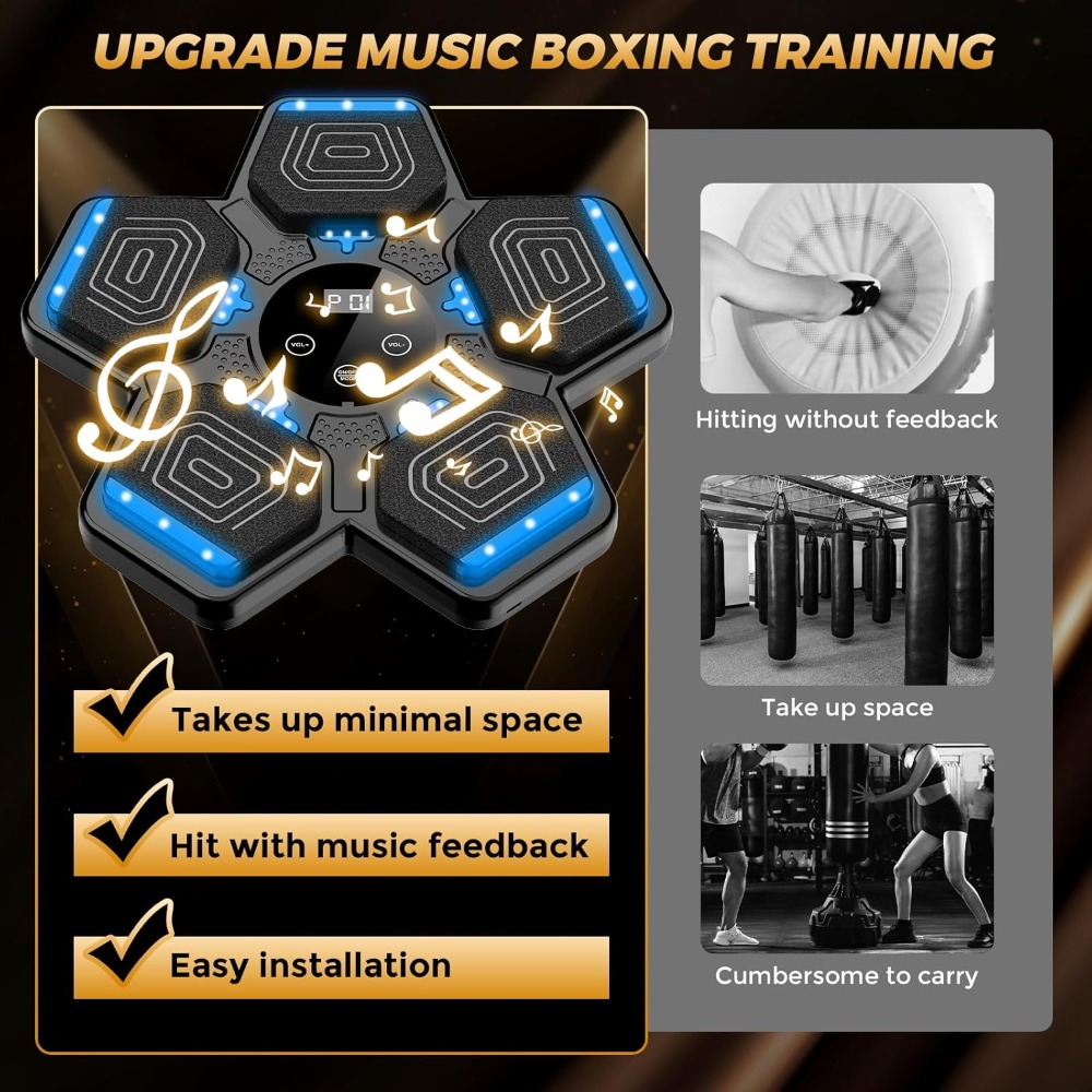 Music Boxing Machine for Adult - Workout Glove Gym avaliação e preço