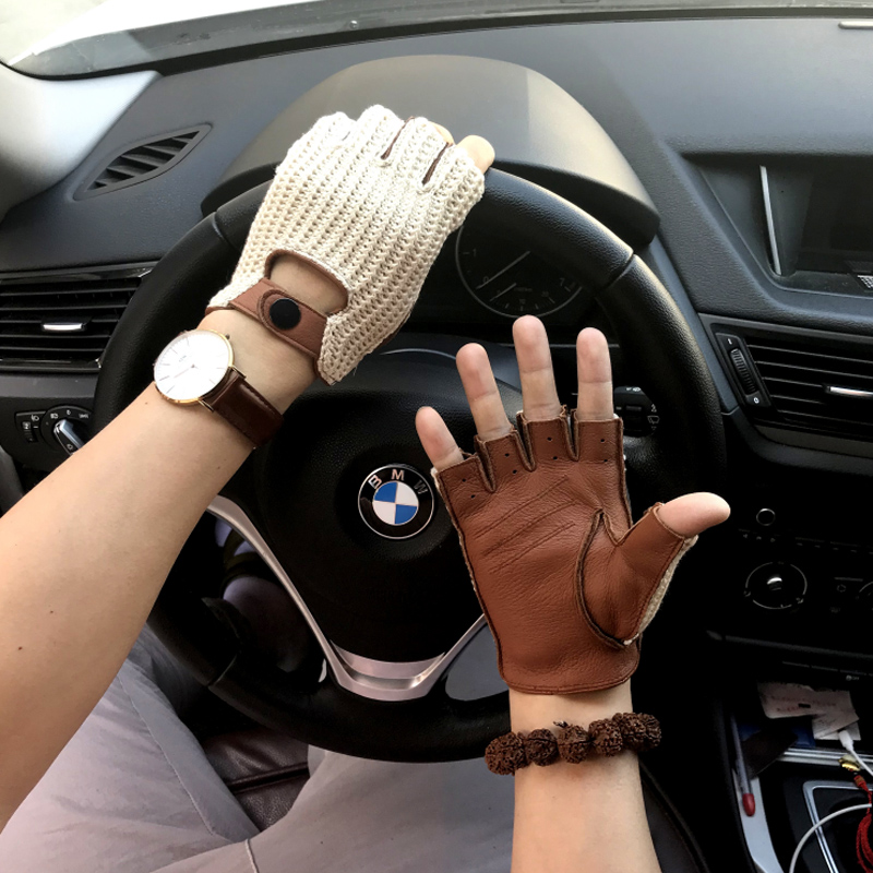 2025 New Men genuine leather g - Leather Driving Glove avaliação e preço