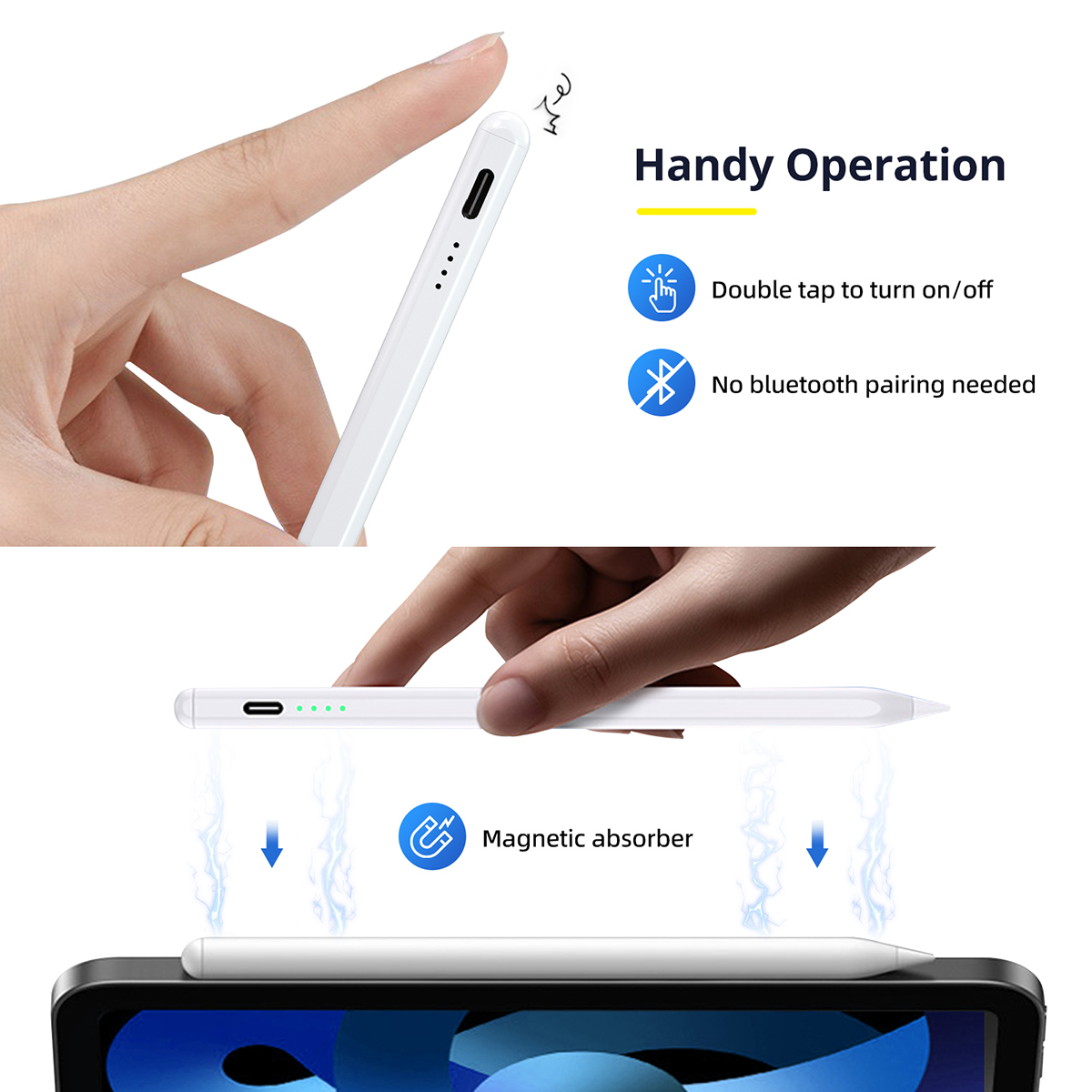 Rechargeable Stylus Pen for An - Touchscreen Glove Capacitive avaliação e preço