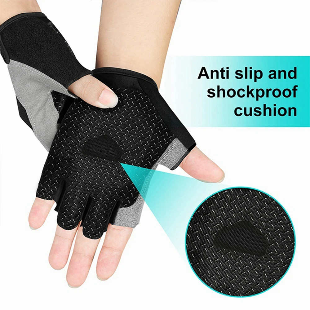 Non-Slip Half-Finger Training  - Workout Glove Gym avaliação e preço