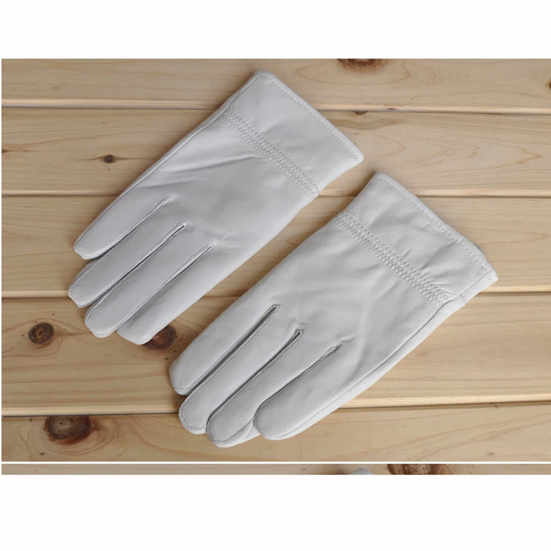 2025 Winter Genuine Leather Wh - Leather Driving Glove avaliação e preço