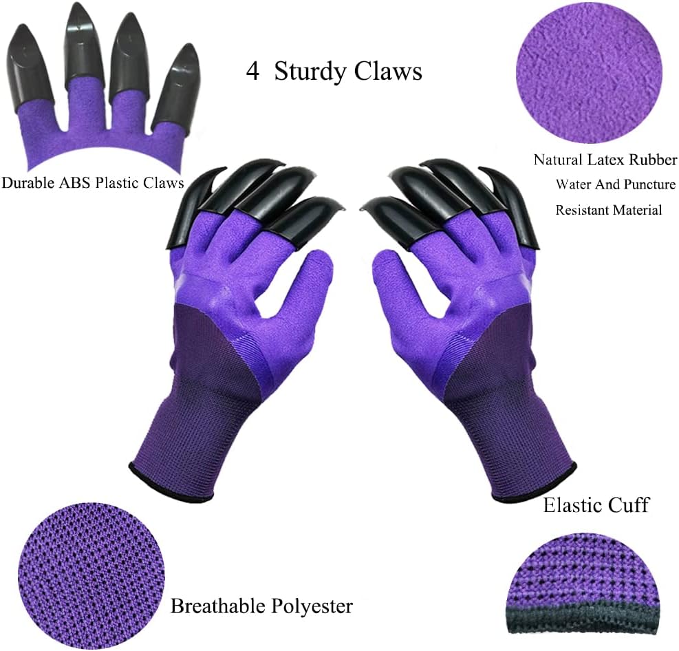 Garden Gloves with Claws for D - Gardening Glove Waterproof avaliação e preço