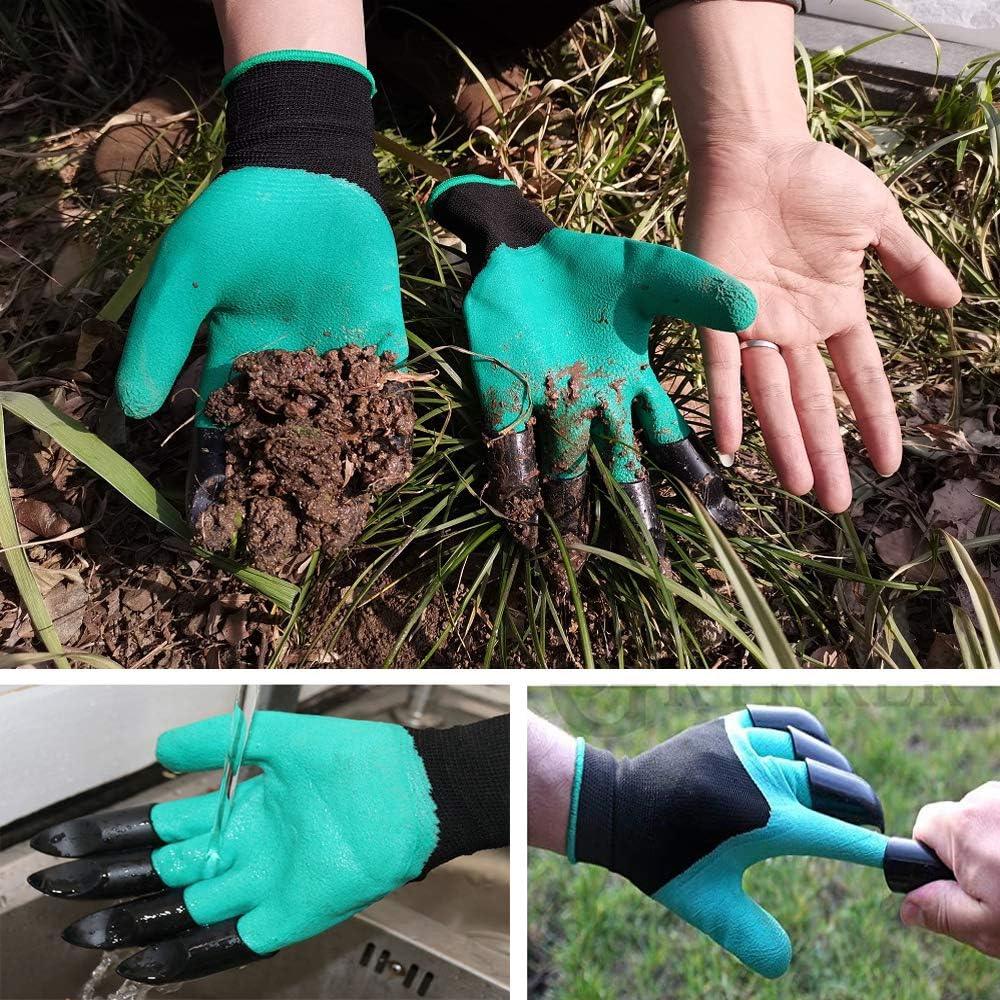 Garden Gloves with Claws for D - Gardening Glove Waterproof avaliação e preço
