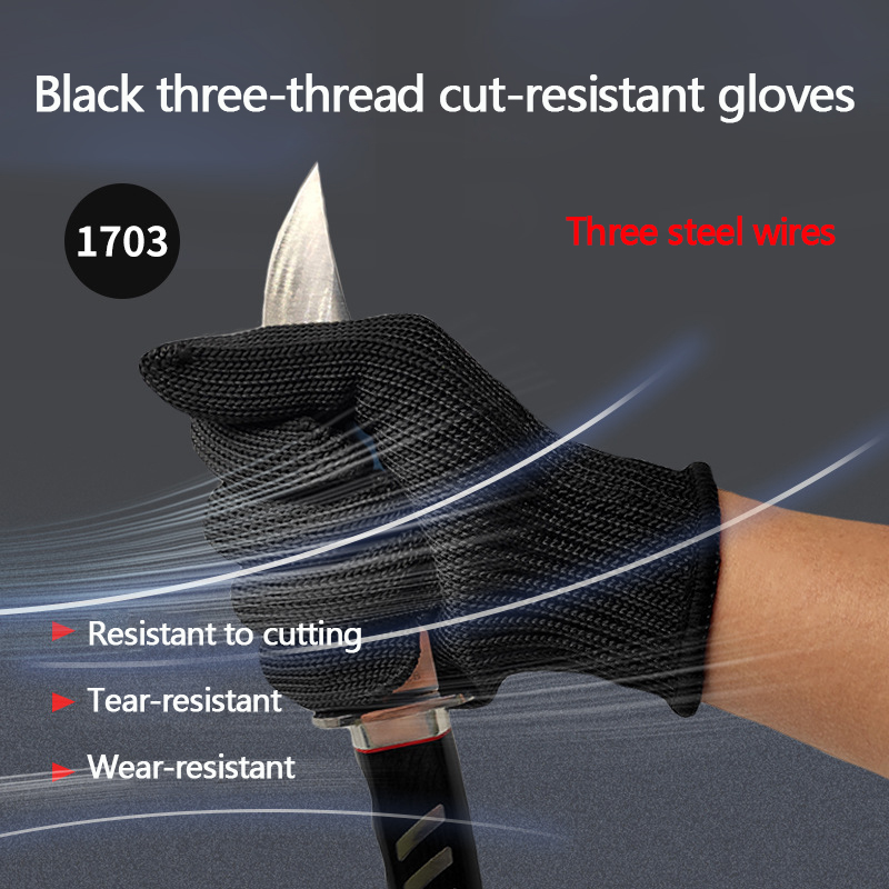 Anti-cut gloves, Grade 5, thre - Cut Resistant Glove avaliação e preço