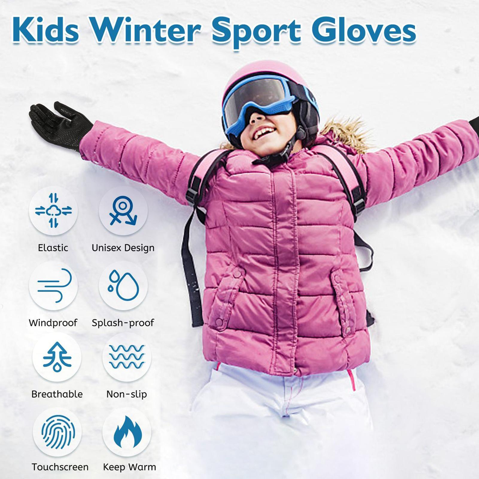 Winter Gloves For Kids Touchsc - Winter Glove Insulated avaliação e preço