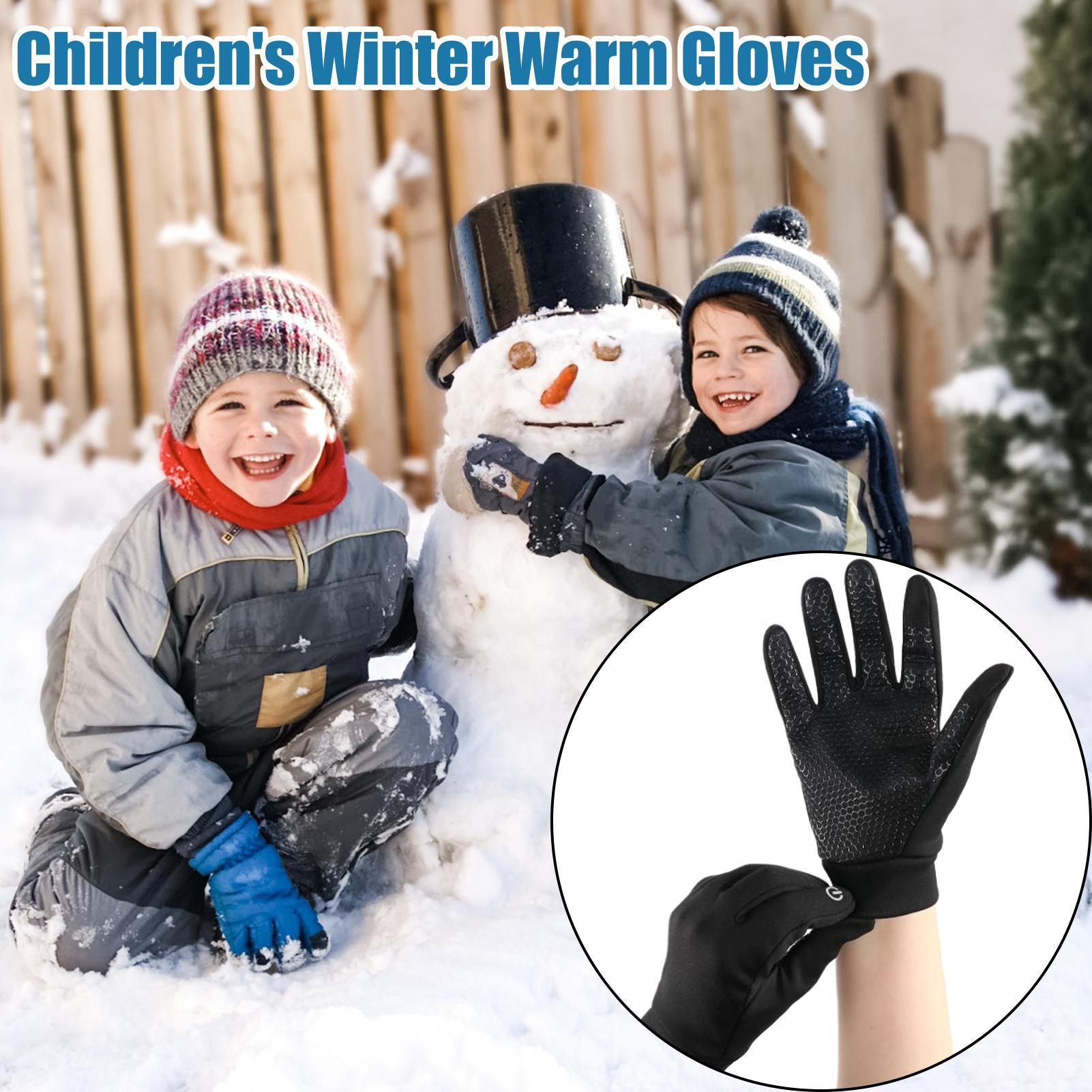 Winter Gloves For Kids Touchsc - Winter Glove Insulated avaliação e preço