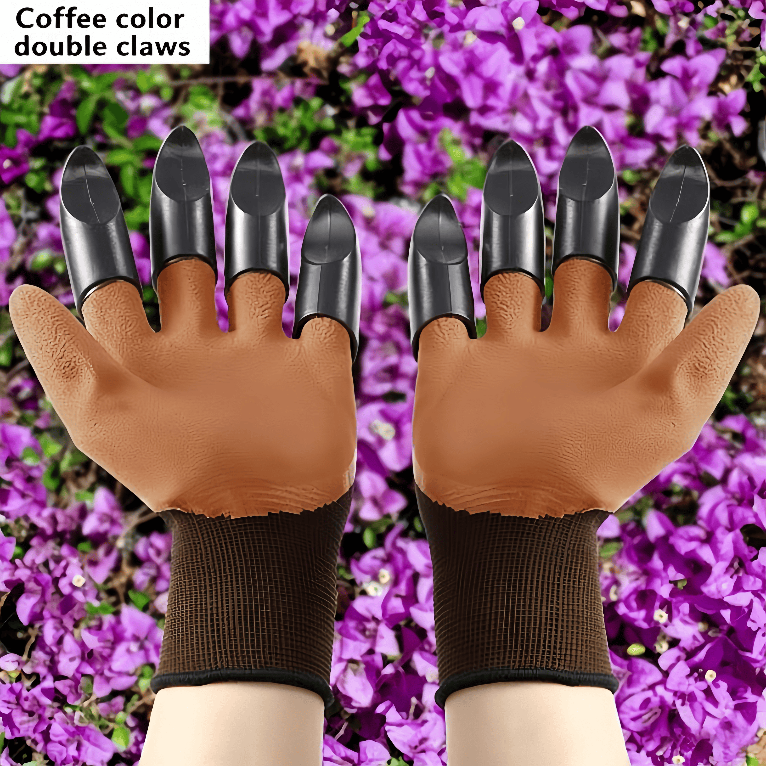 8-Finger Claw Gardening Gloves - Gardening Glove Waterproof avaliação e preço