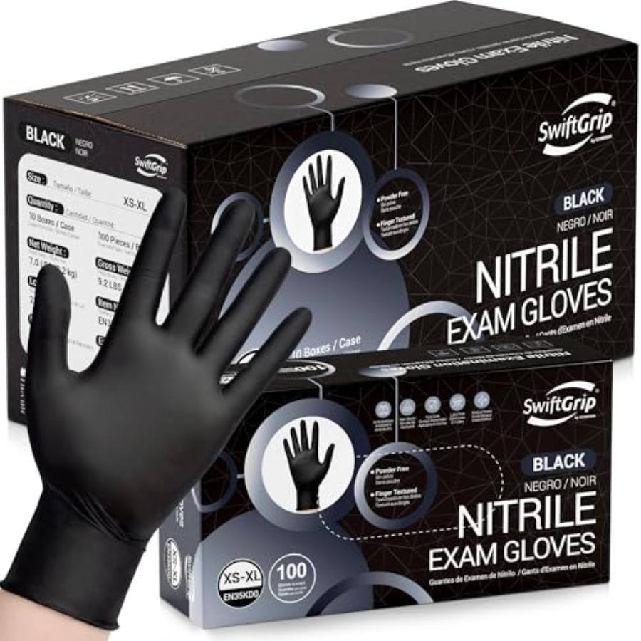 SwiftGrip Disposable Nitrile E - Exam Glove Nitrile avaliação e preço