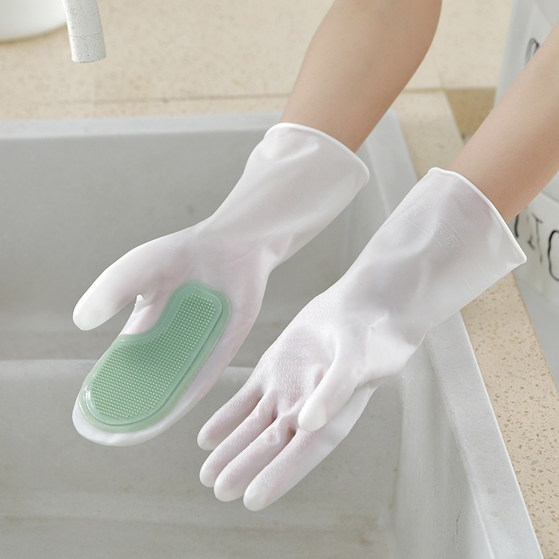 2Pcs Durable Lead-Free Latex D - Rubber Glove Cleaning avaliação e preço