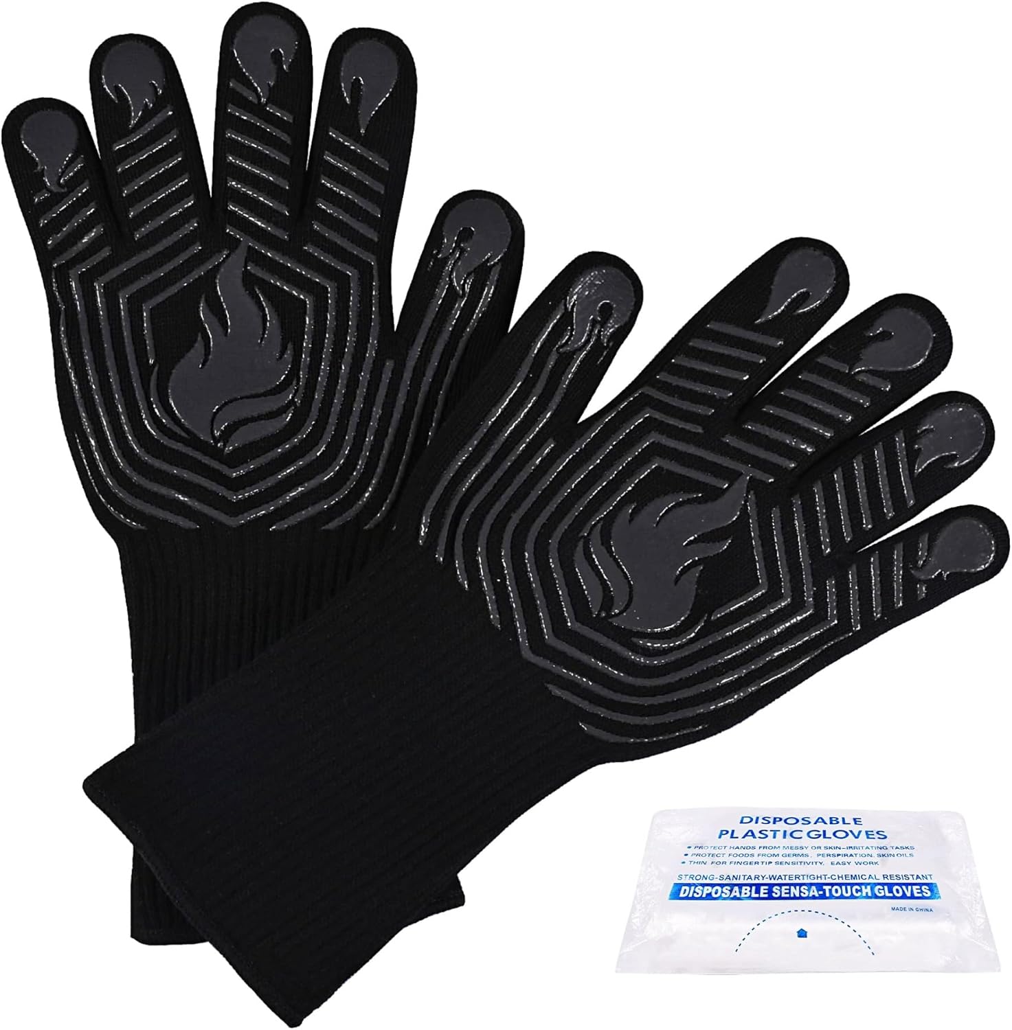 BBQ Gloves, 1472°F Heat Resist - Heat Resistant Glove avaliação e preço