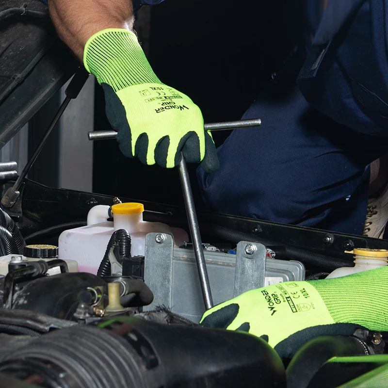 Wonder Grip Construction Glove - Nitrile Mechanic Glove avaliação e preço