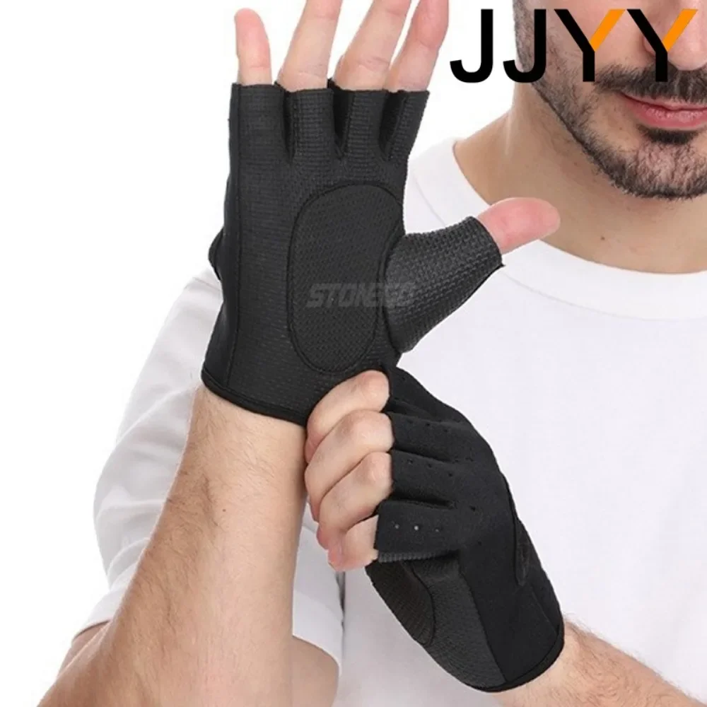 Breathable Half Finger Anti Sl - Workout Glove Gym avaliação e preço