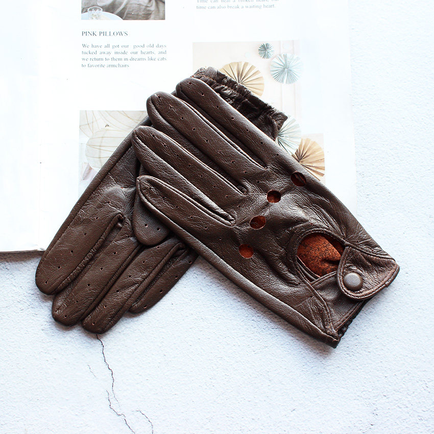 Women's Summer Full Finger Lea - Leather Driving Glove avaliação e preço