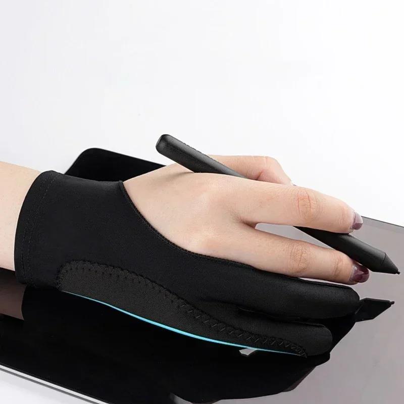 S/M/L Two-Finger Drawing Glove - Touchscreen Glove Capacitive avaliação e preço