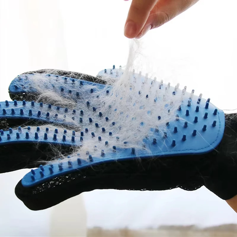 Pet Glove Cat Grooming Glove C - Rubber Glove Cleaning avaliação e preço