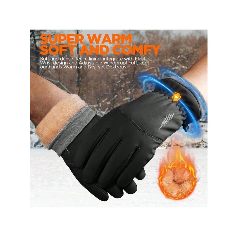 Winter Waterproof Ski Snow War - Ski Glove Waterproof avaliação e preço