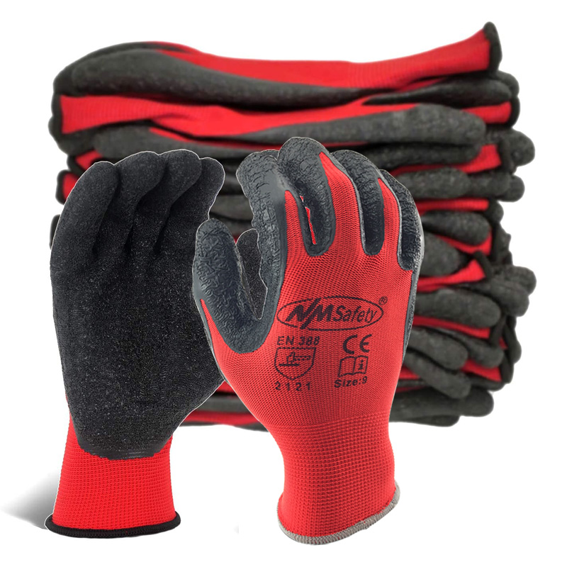 24Pieces/12 Pairs Garden Worki - Nitrile Mechanic Glove avaliação e preço