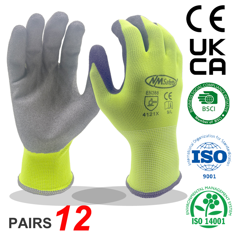 24Pieces/12 Pairs Garden Worki - Nitrile Mechanic Glove avaliação e preço