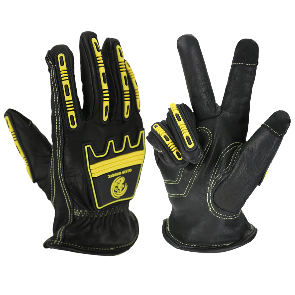Impact Leather Work Gloves,Win - Work Glove Impact avaliação e preço