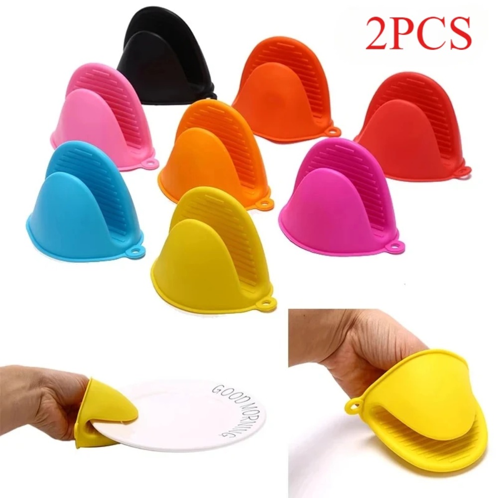 4/2PCS Extra Thick Silicone Ov - Oven Mitt Silicone avaliação e preço