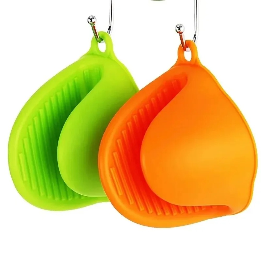 4/2PCS Extra Thick Silicone Ov - Oven Mitt Silicone avaliação e preço