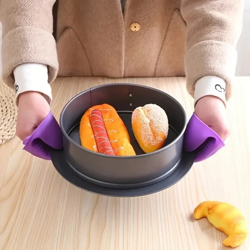 4/2PCS Extra Thick Silicone Ov - Oven Mitt Silicone avaliação e preço