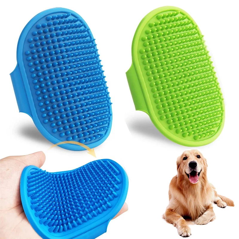 Pet Cleaning Brush Dog Cats Ba - Rubber Glove Cleaning avaliação e preço