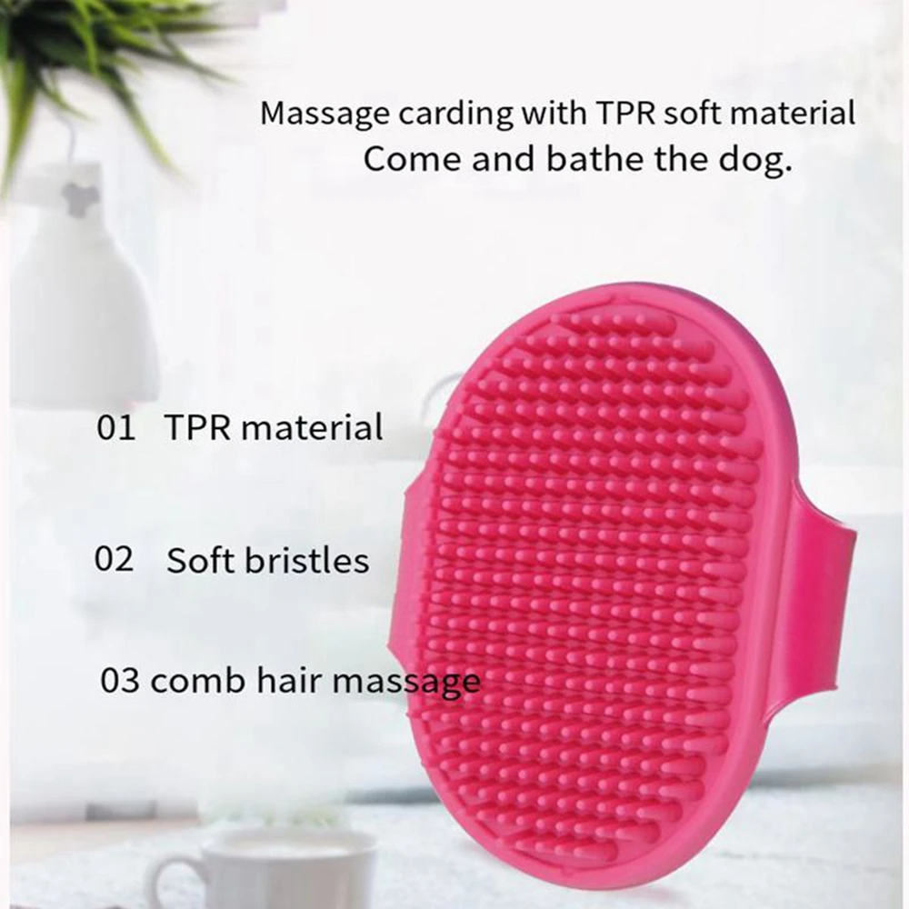 Pet Cleaning Brush Dog Cats Ba - Rubber Glove Cleaning avaliação e preço