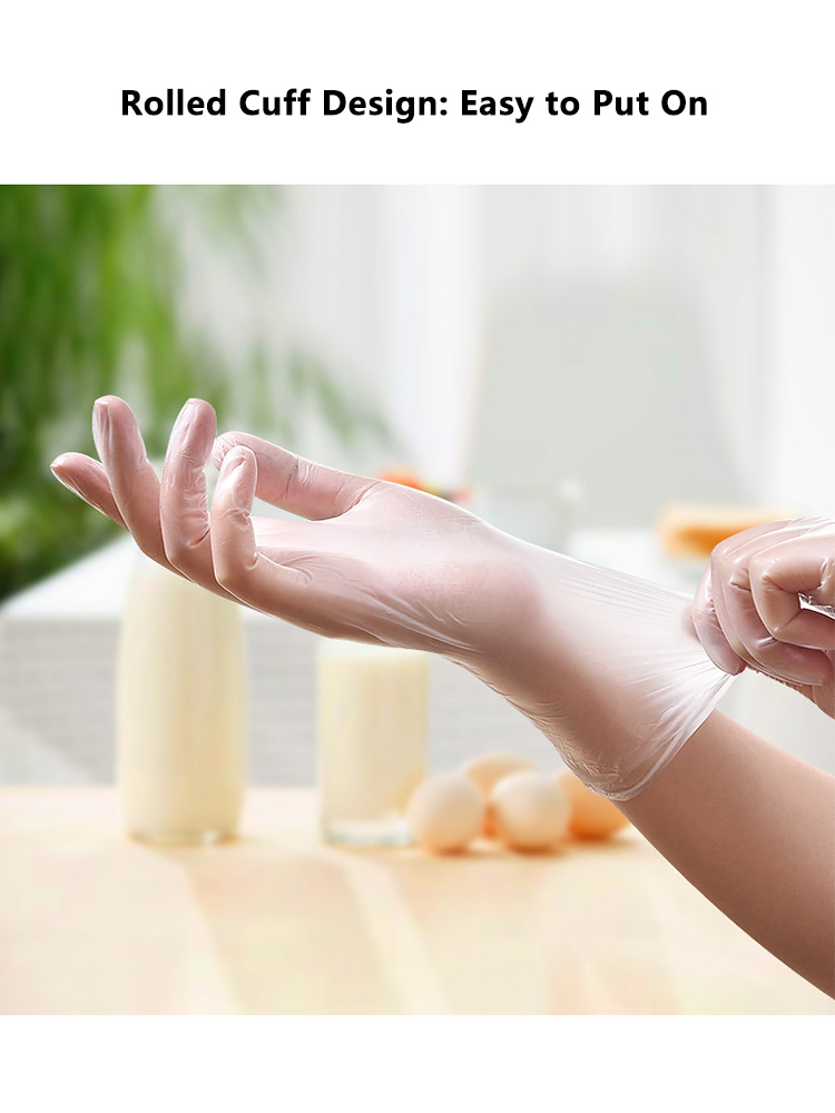 100PCS Acid Work Safety Dispos - Rubber Glove Cleaning avaliação e preço