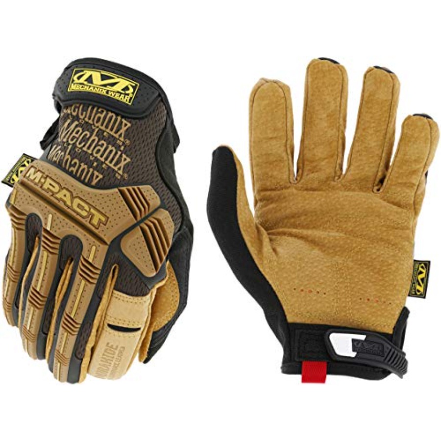 M-Pact Leather Gloves - Leathe - Work Glove Impact avaliação e preço