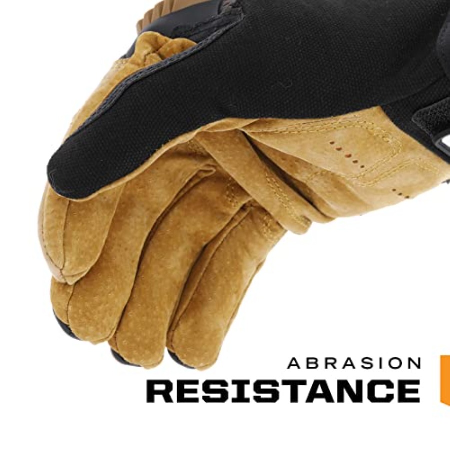 M-Pact Leather Gloves - Leathe - Work Glove Impact avaliação e preço