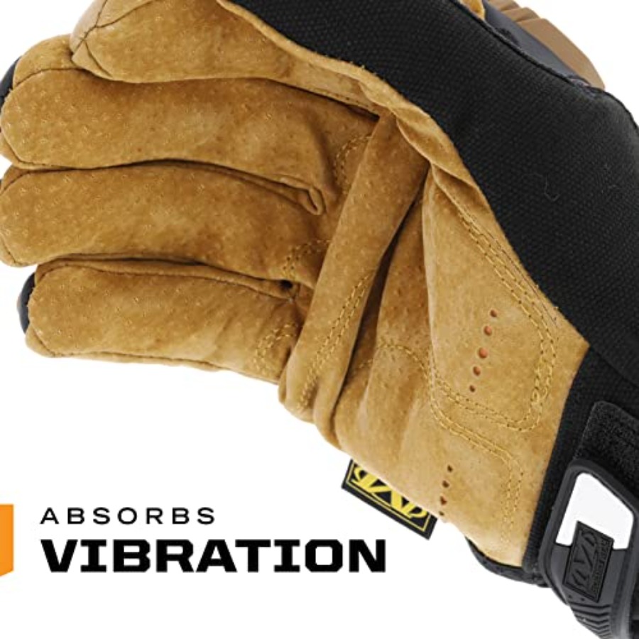 M-Pact Leather Gloves - Leathe - Work Glove Impact avaliação e preço