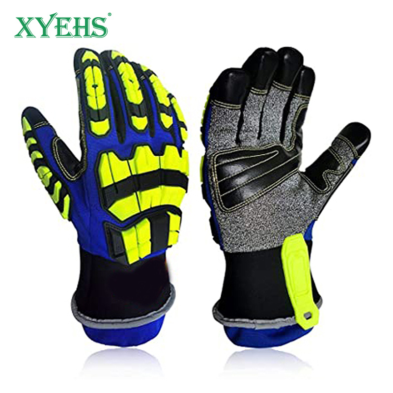 XYEHS ANSI CUT A5 Rescue Extri - Work Glove Impact avaliação e preço