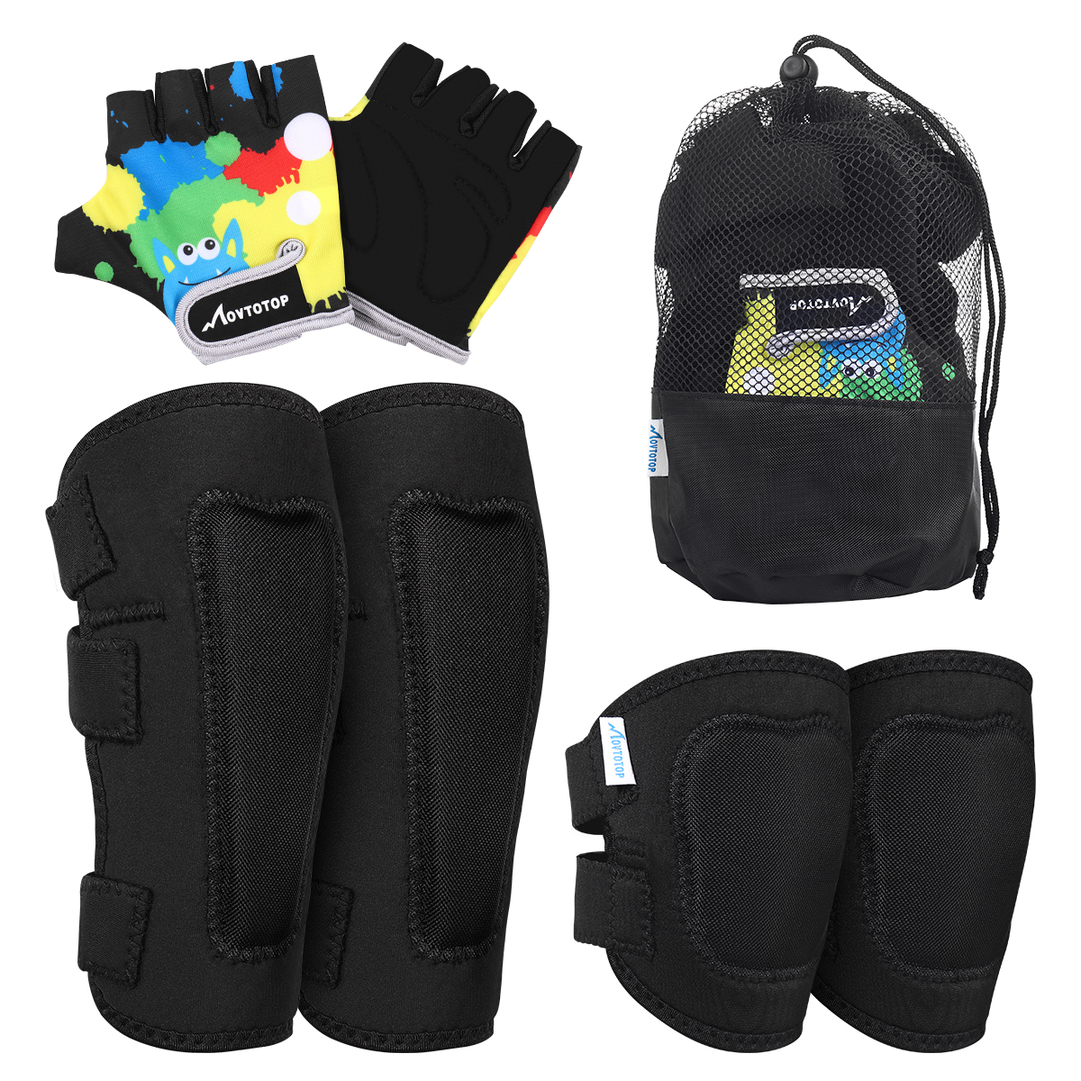 MOVTOTOP Protective Gear Set K - Cycling Glove Padded avaliação e preço