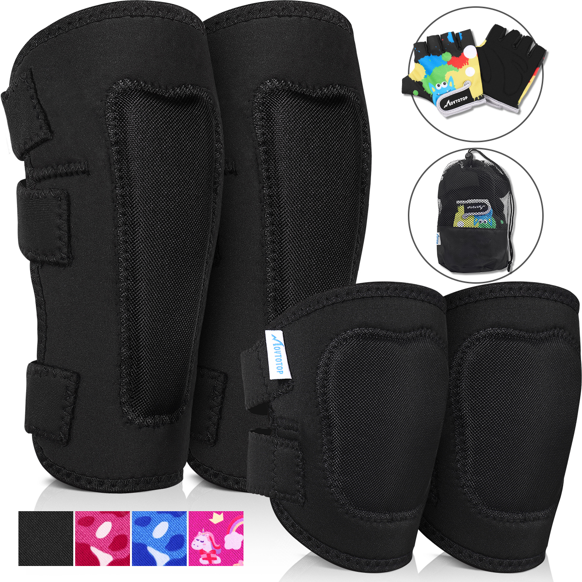 MOVTOTOP Protective Gear Set K - Cycling Glove Padded avaliação e preço
