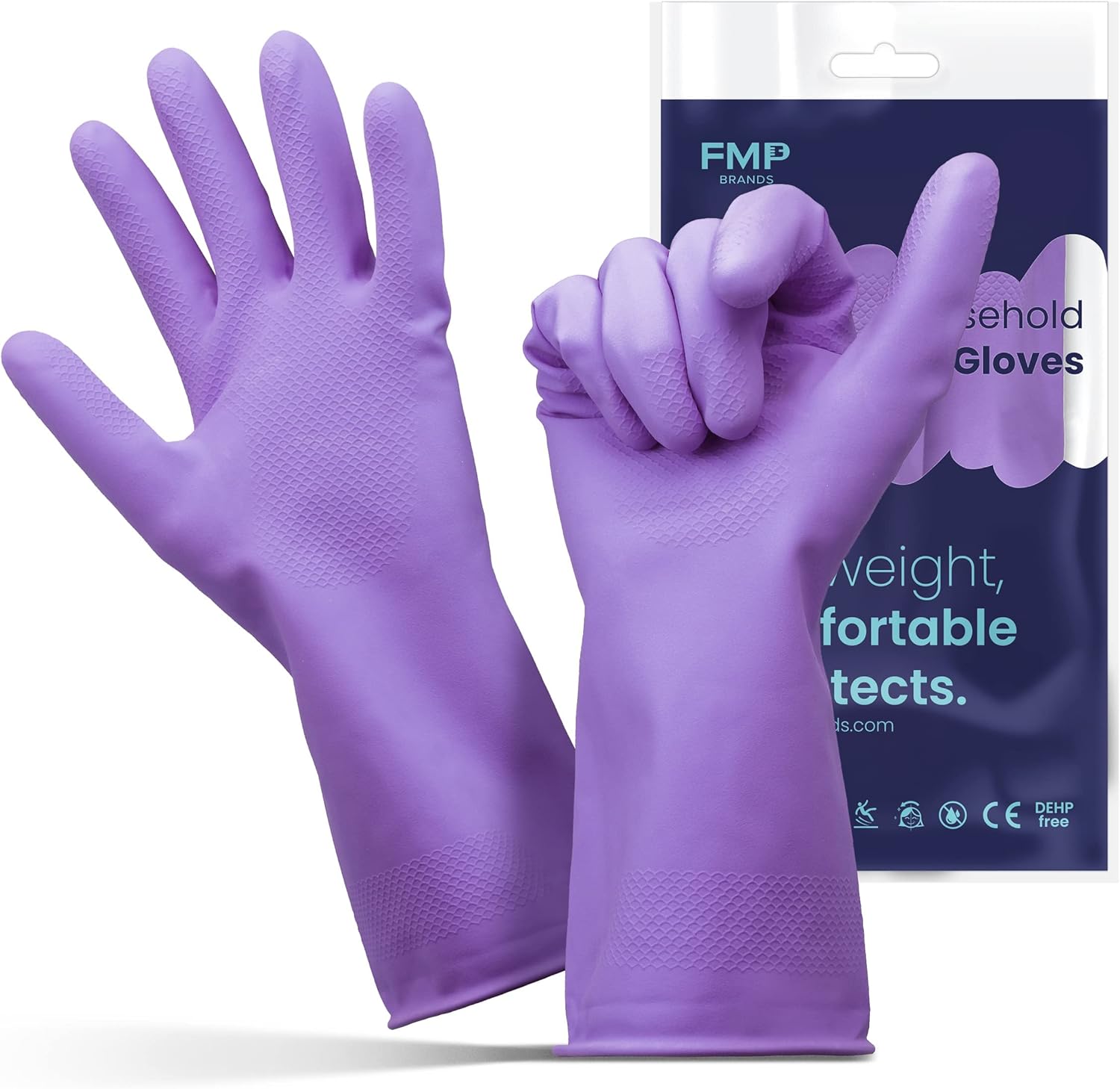 3/6/12/60 Pairs Dishwashing Gl - Rubber Glove Cleaning avaliação e preço