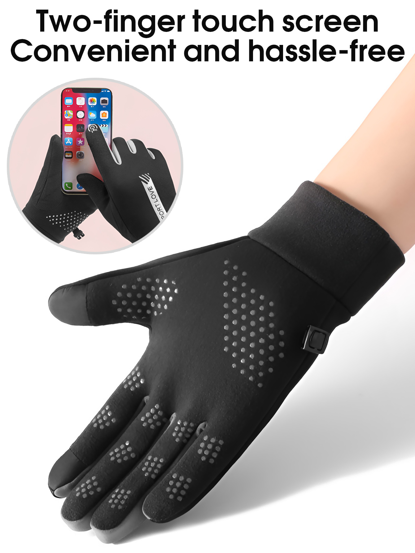 Winter Outdoor Sports Running  - Magic Touch Glove avaliação e preço