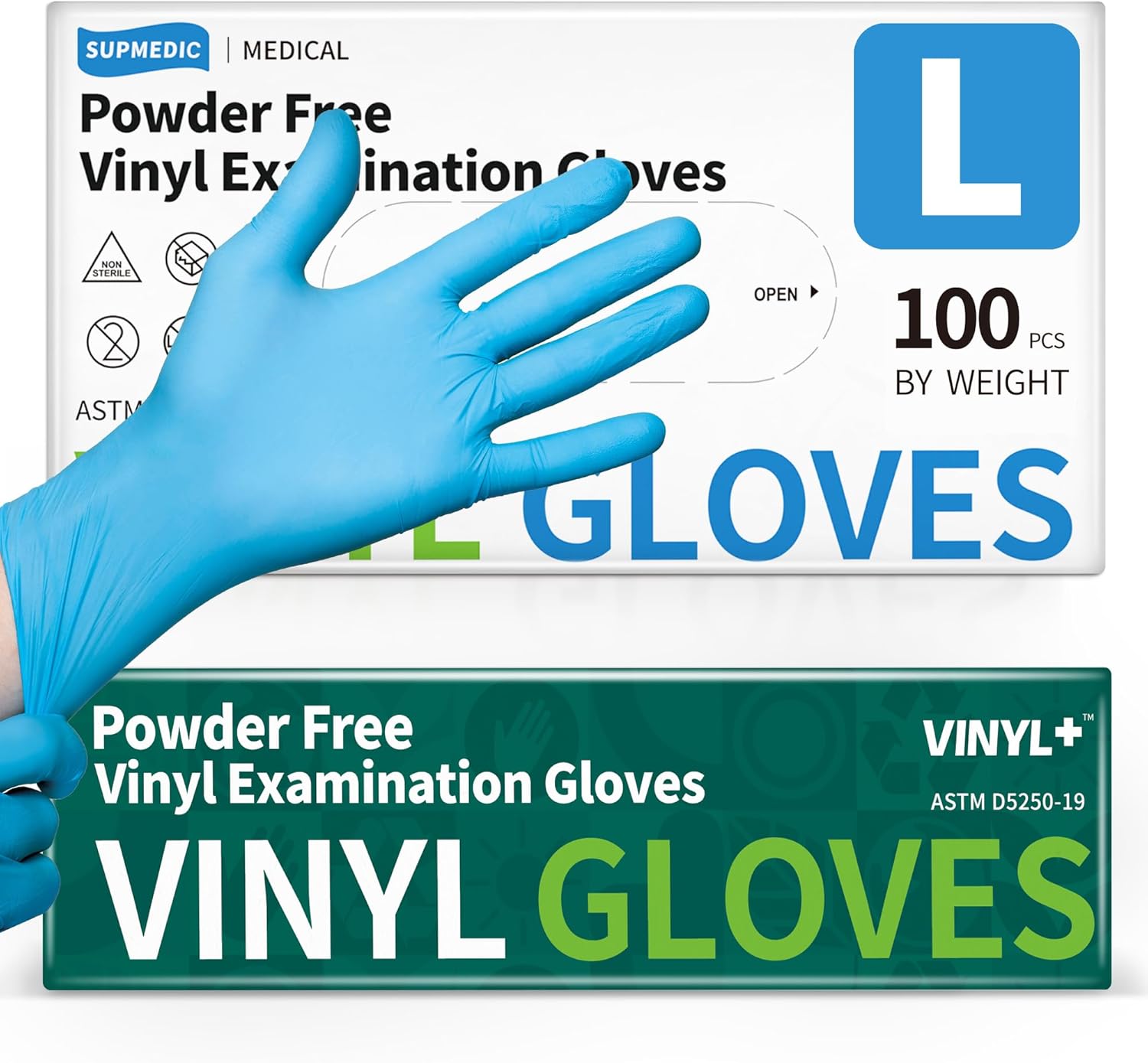Disposable Vinyl Exam Gloves,  - Latex Disposable Glove avaliação e preço