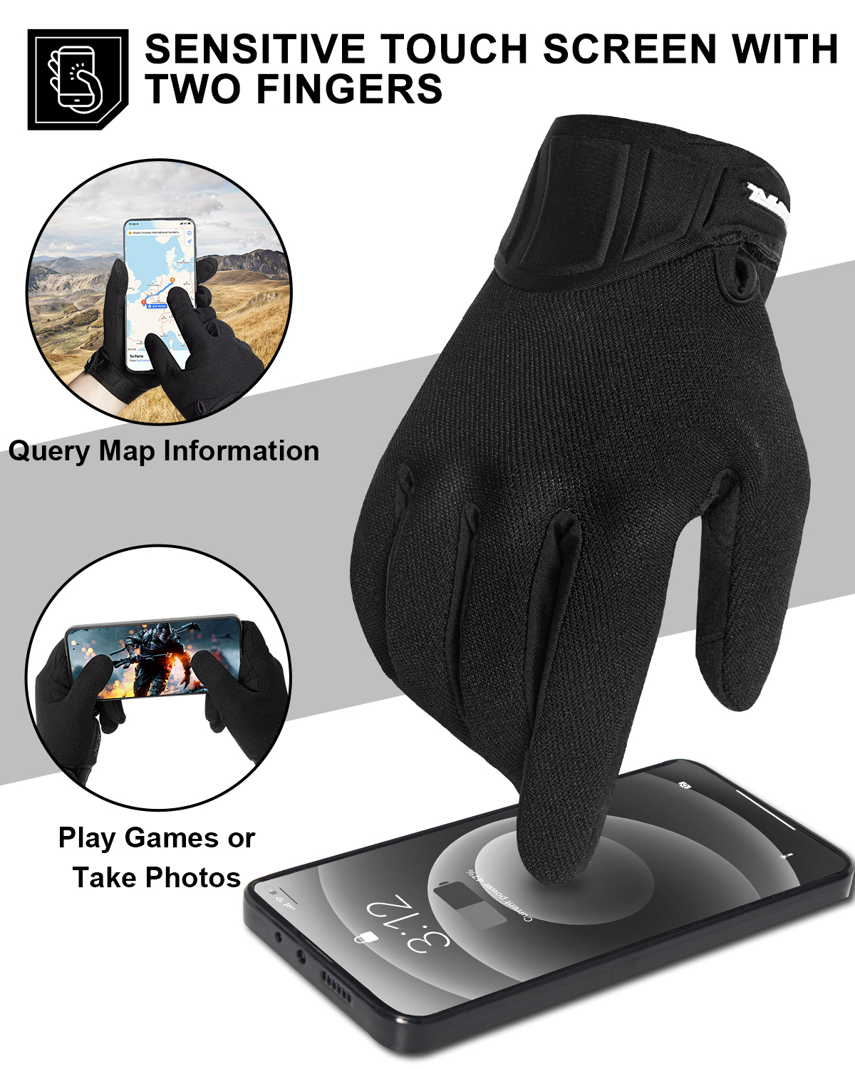 Outdoor Sports Running Glove W - Magic Touch Glove avaliação e preço