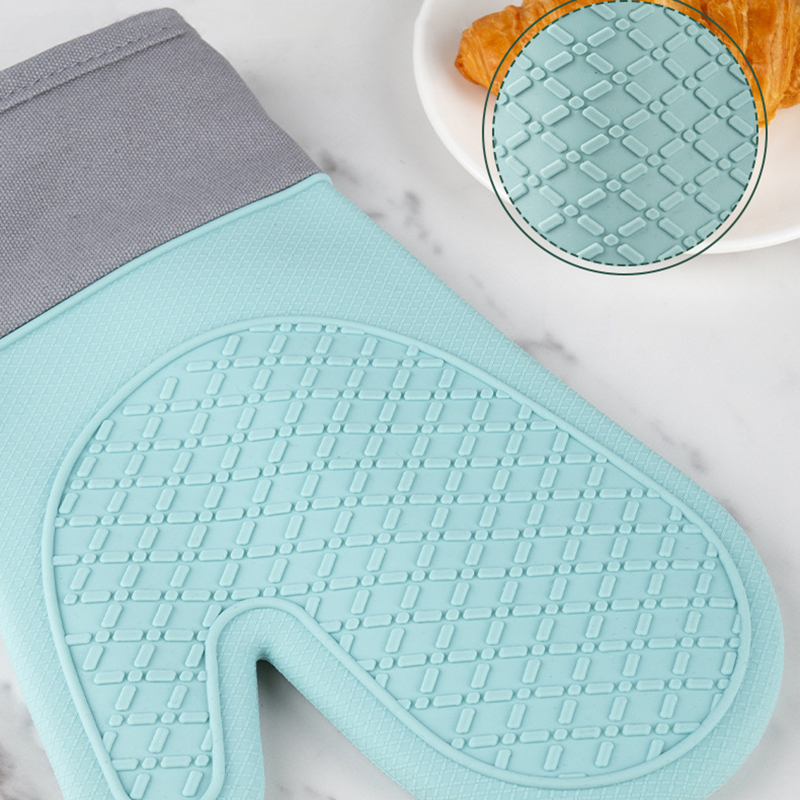 New New Cute Silicone Kitchen  - Oven Mitt Silicone avaliação e preço