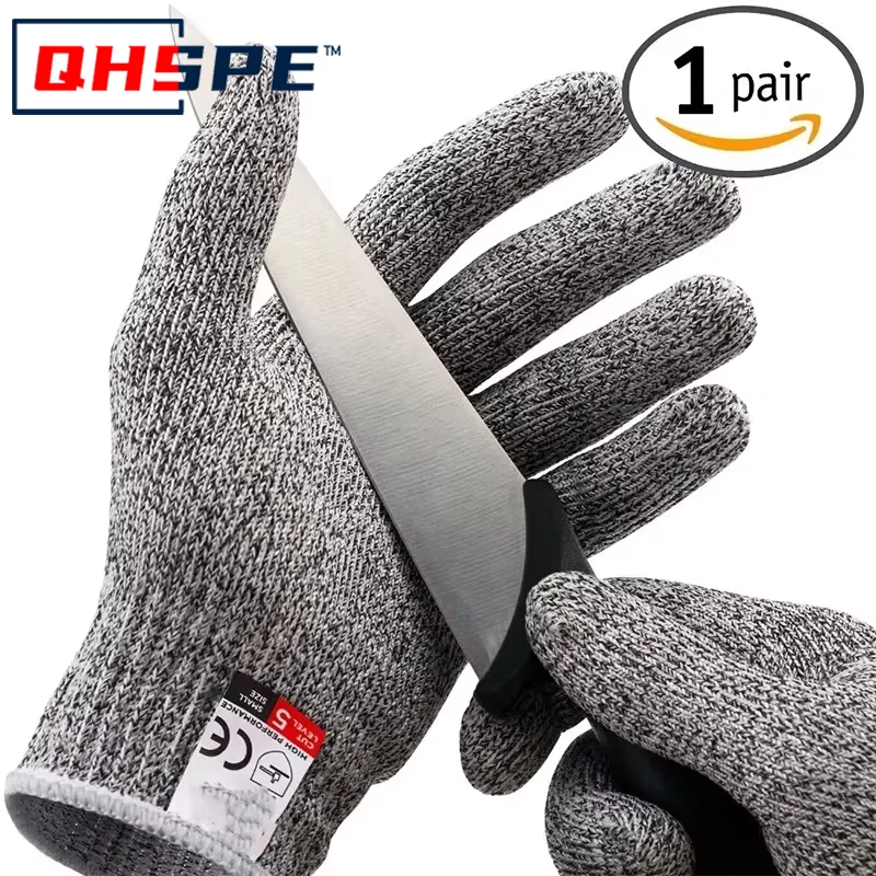 Level 5 HPPE Anti-Cut Gloves K - Cut Resistant Glove avaliação e preço