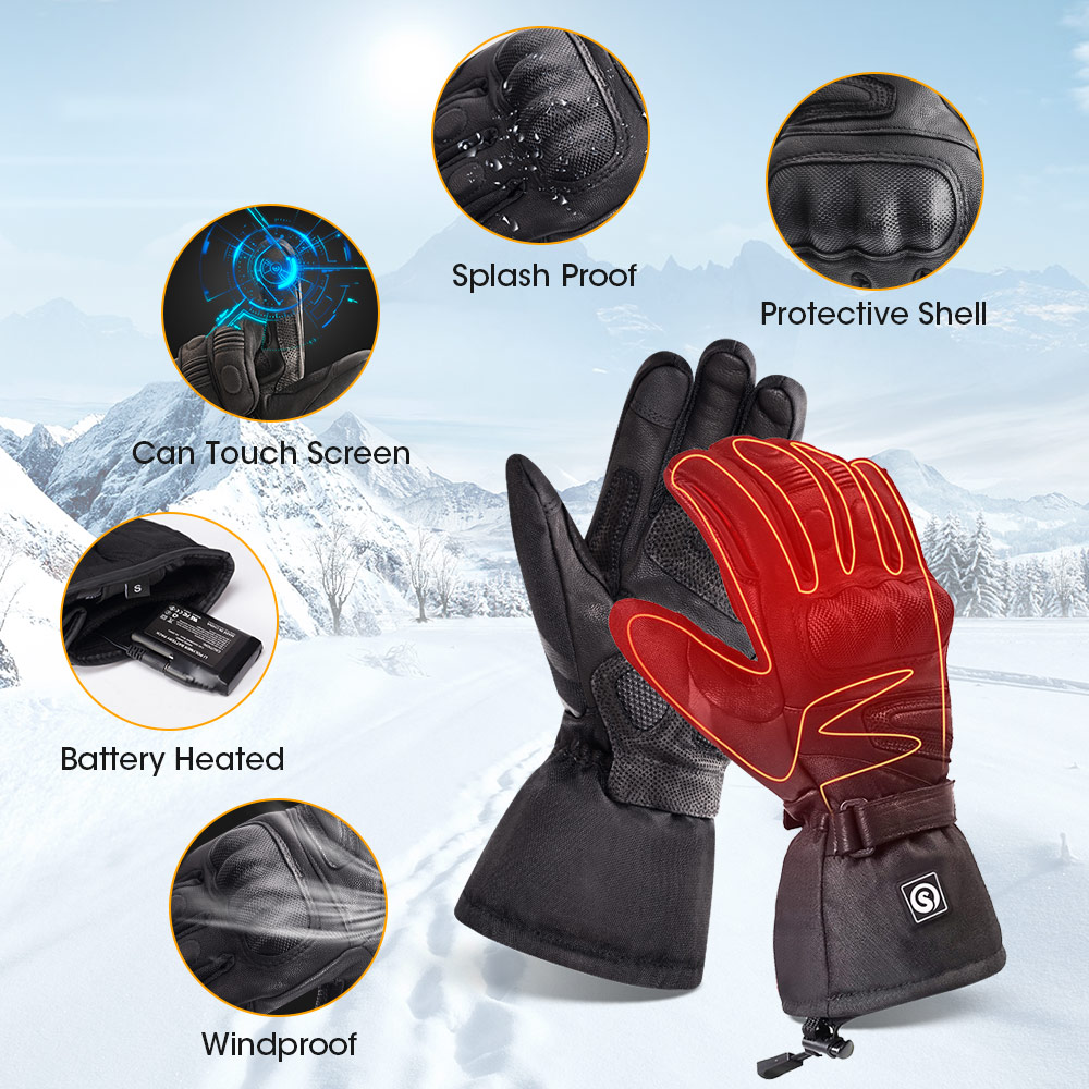 Snow Deer Winter Electric Heat - Heat Resistant Glove avaliação e preço