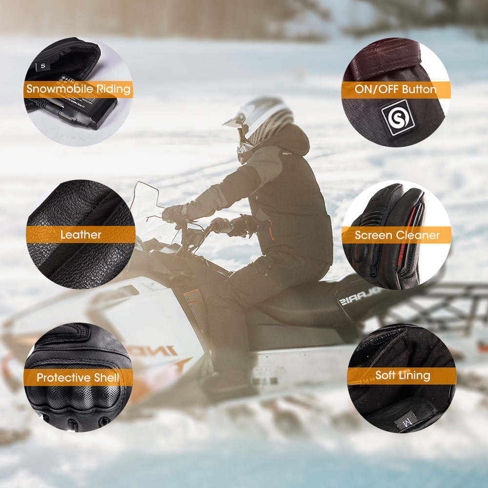 Snow Deer Winter Electric Heat - Heat Resistant Glove avaliação e preço