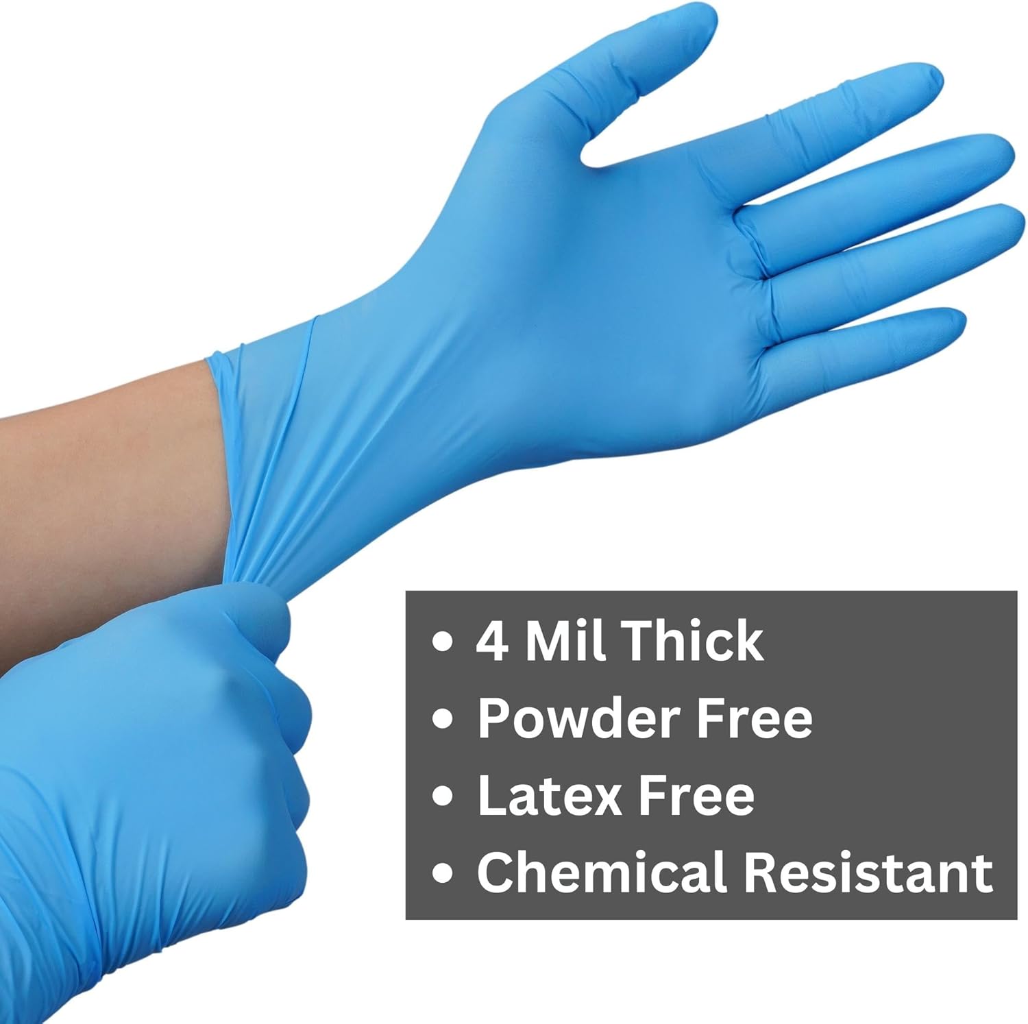 4 Mil Nitrile Exam Gloves, Lat - Exam Glove Nitrile avaliação e preço